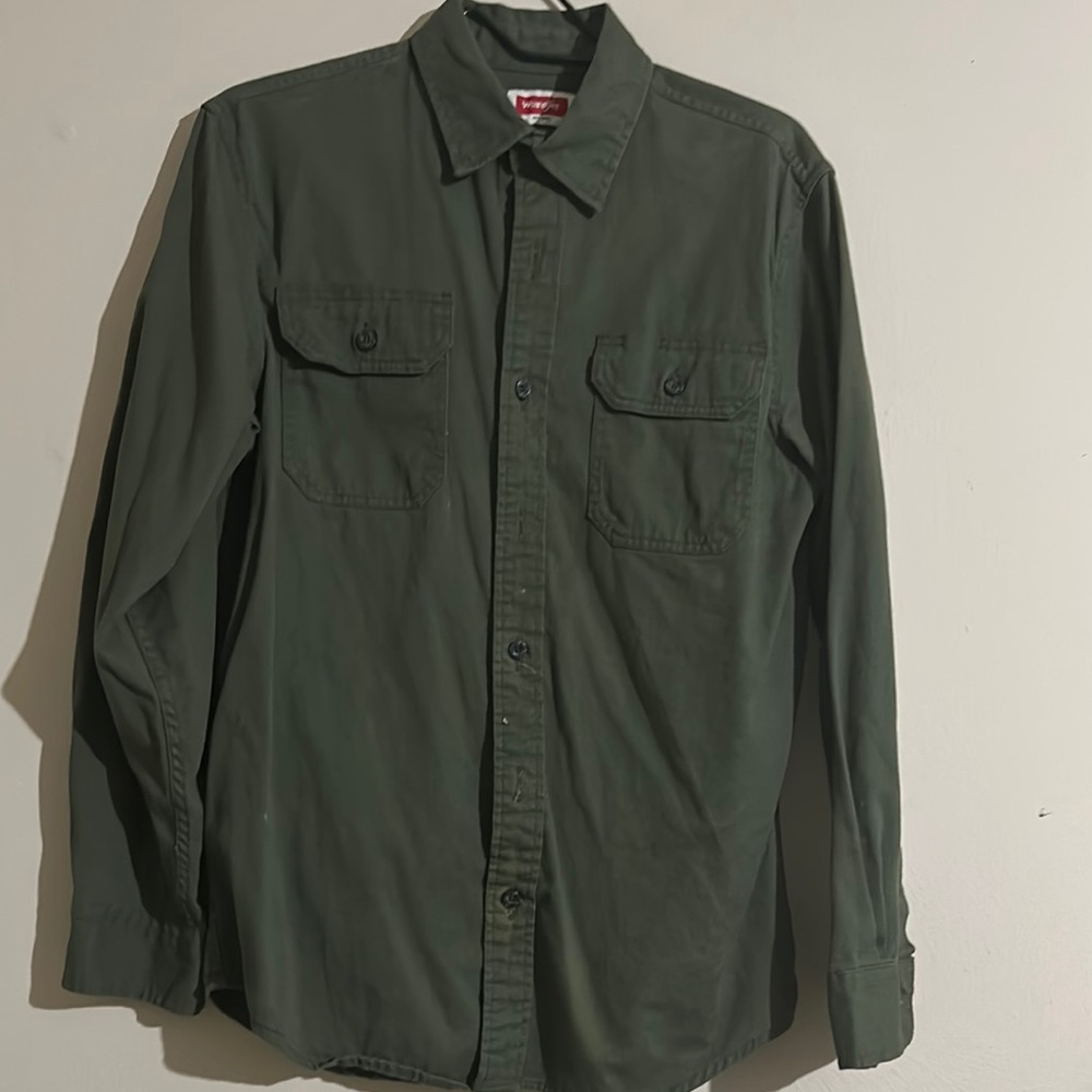Classic Green Long Sleeve Shirt